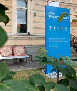 Stettin, Eingang zum Skandinavischen Haus. Foto: © Dom Skandynawski/Scandinavian meeting point