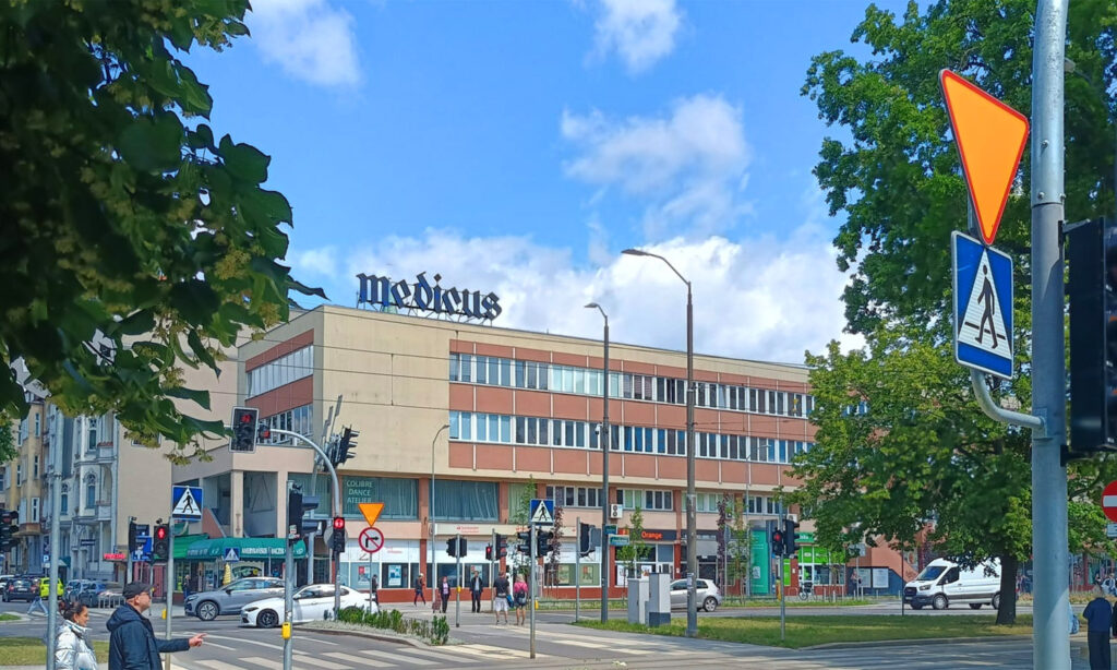 Stettin,Medicus. Foto: © Brygida Helbig, Stadtschreiberin Stettin/Szczecin 2025