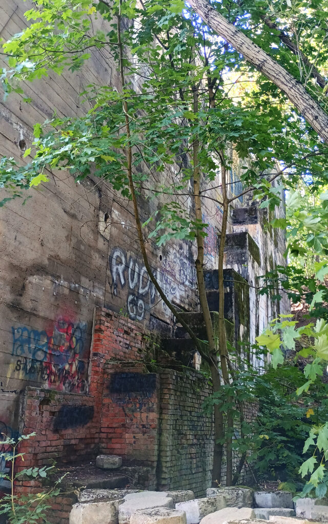 Der Bunker aus dem Zweiten Weltkrieg. Foto: © Brygida Helbig
